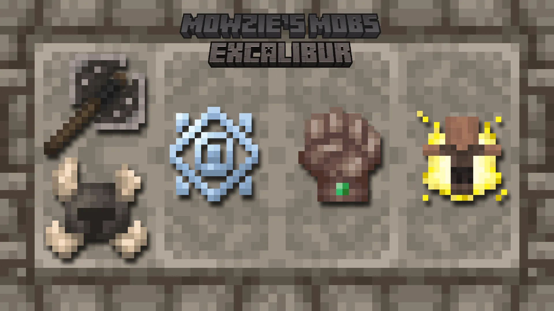 Изображение 2 ресурспака Excalibur | Mowzie's Mobs Support