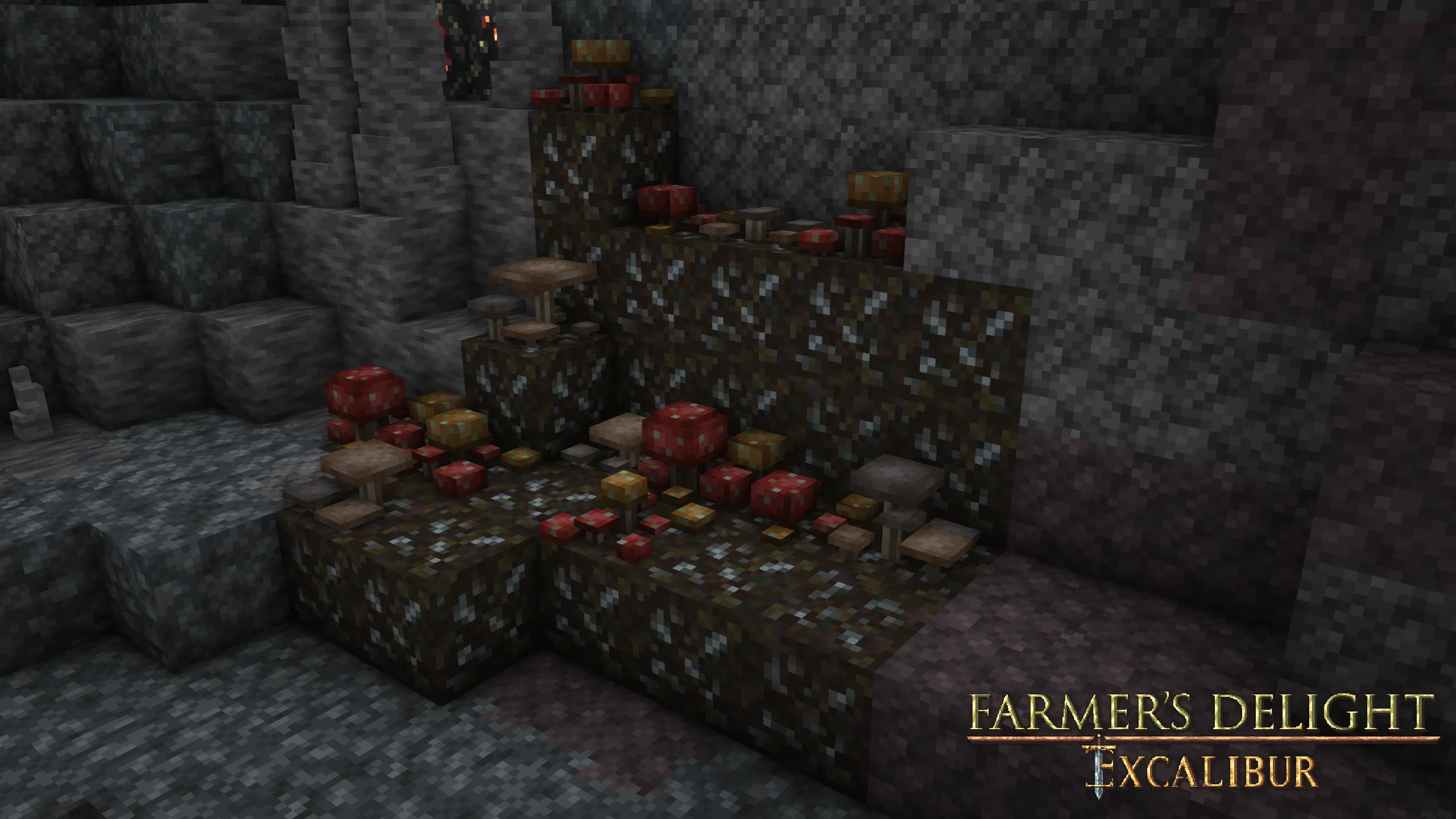 Изображение 4 ресурспака Excalibur | Farmer's Delight Support