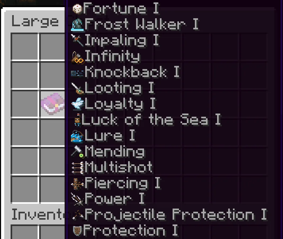 Exquisite enchant icons