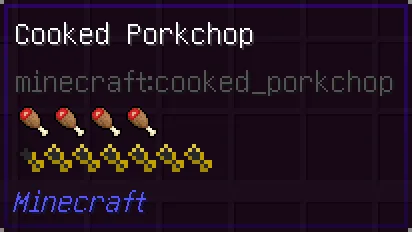 Изображение 3 ресурспака Faithful 32x AppleSkin Addon