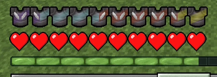 Изображение 1 ресурспака Faithful 64x Detail Armor Bar Reconstructed