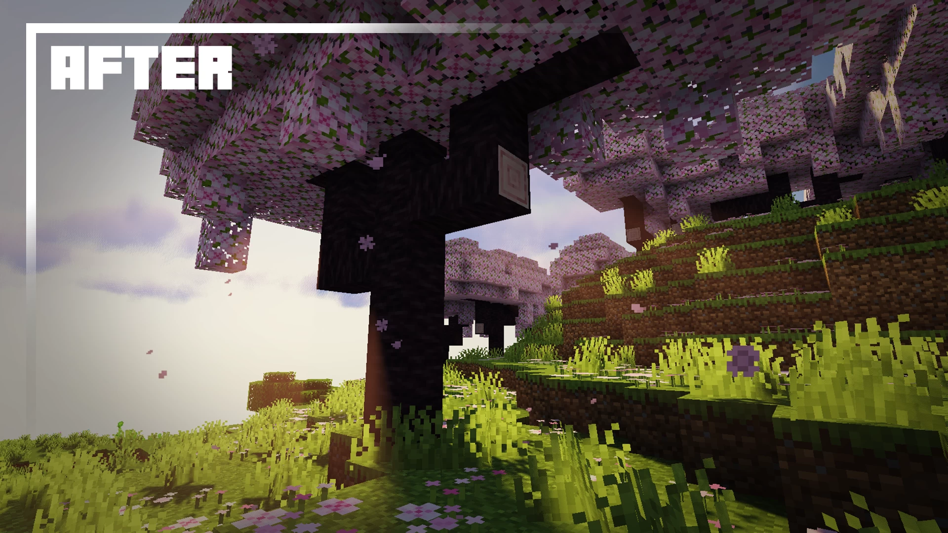 Изображение 2 ресурспака Falling Sakura (1.20 Update)