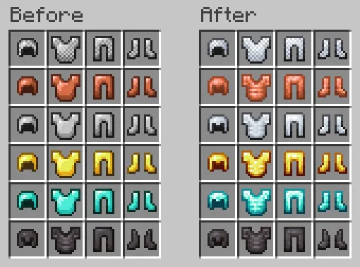 Изображение 1 ресурспака Fancy Gear | Reshaded Equipment