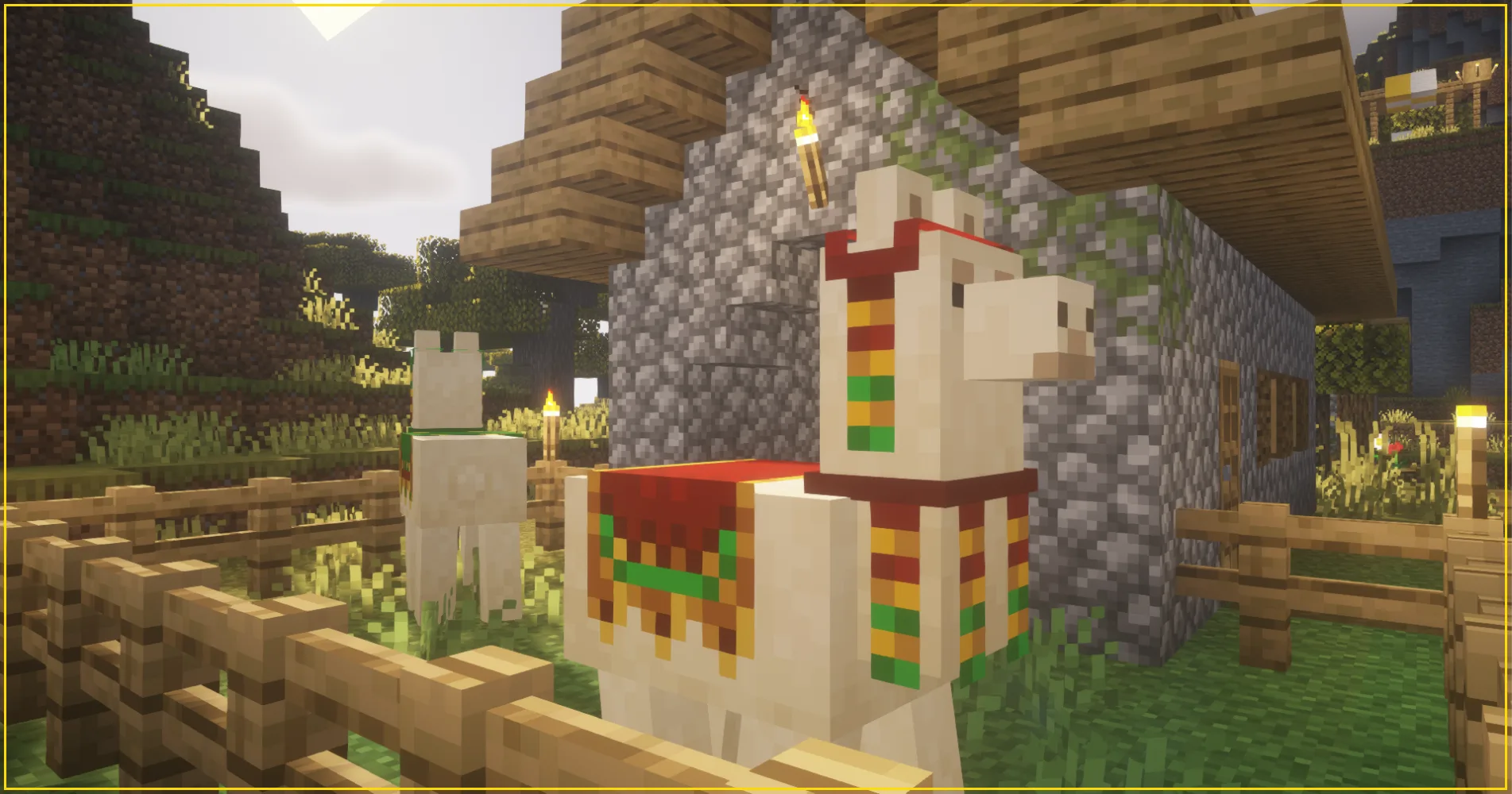Fancy Llama Decor