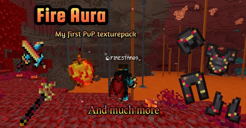 Fire Aura PvP Texturepack