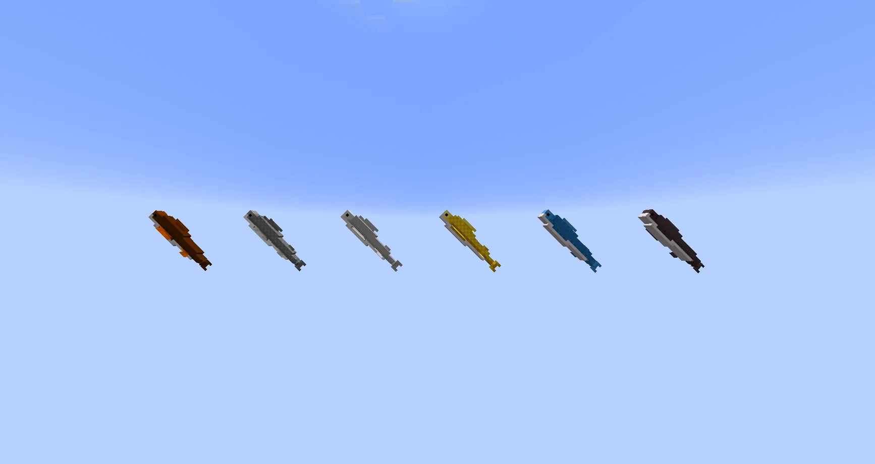 Fished swords