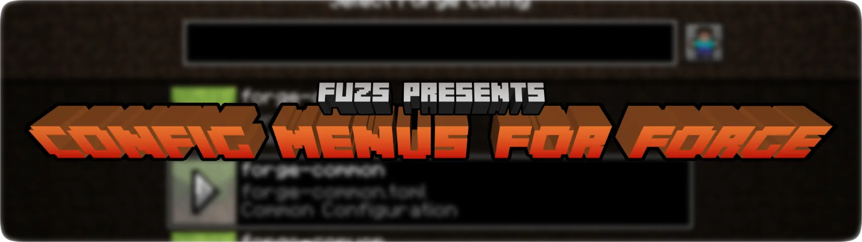 Forge Config Screens