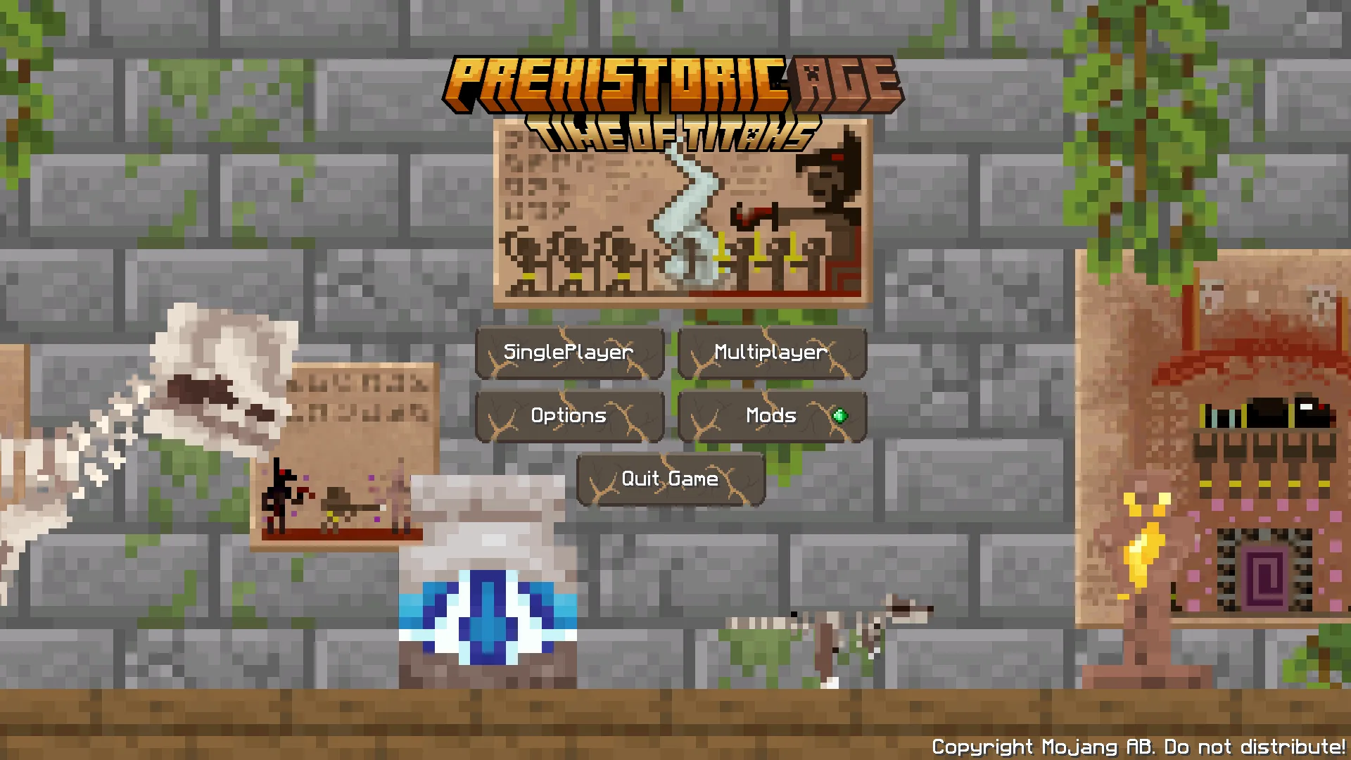 Fossils and archeology parallax