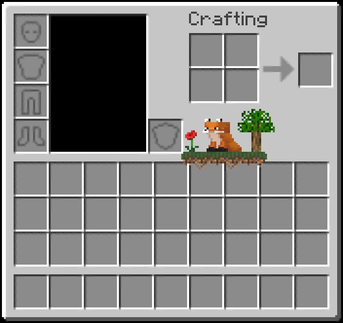 Изображение 4 ресурспака Fox Pet Inventory