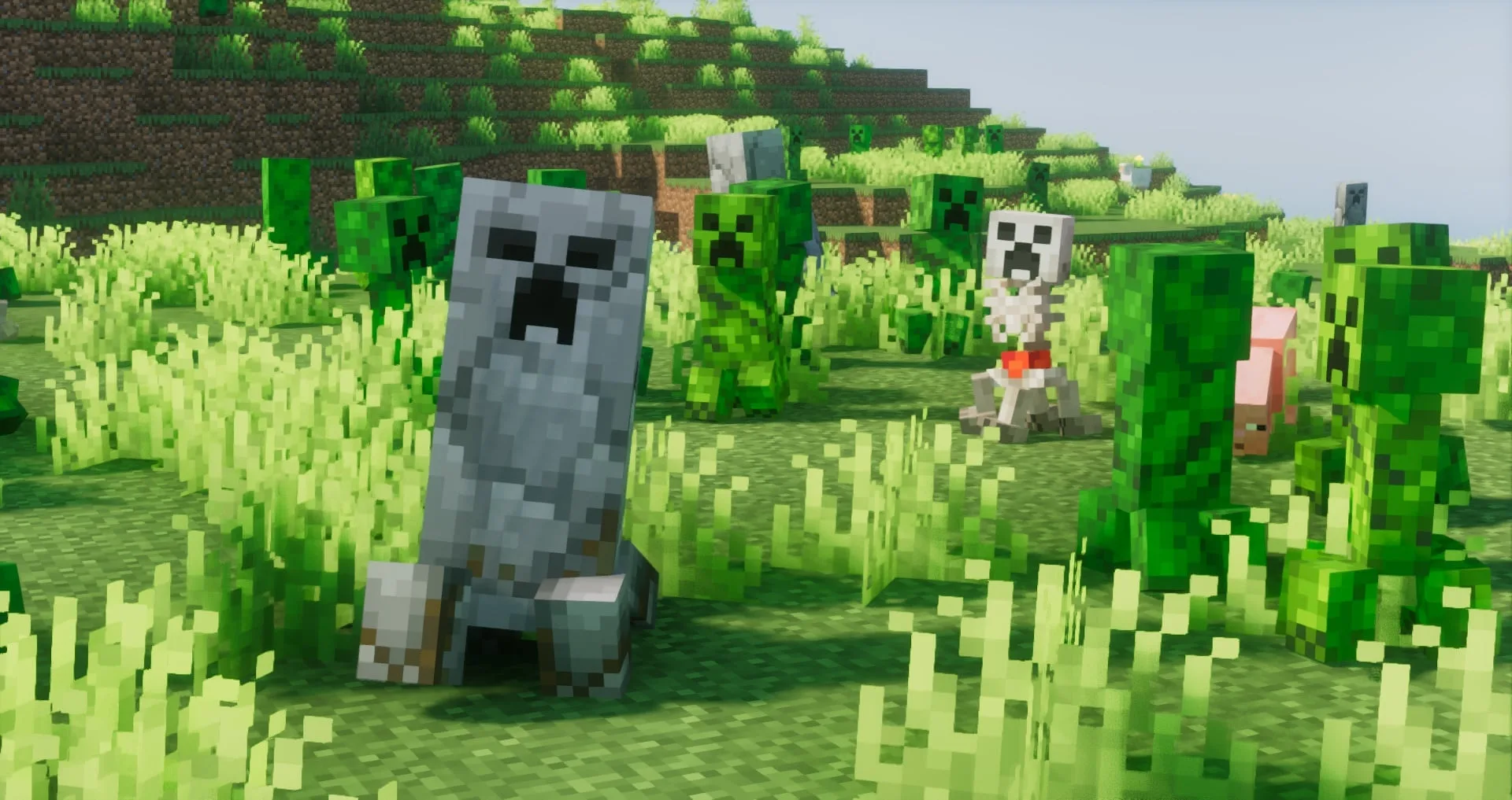 Изображение 3 ресурспака Fresh Animations: Creepers