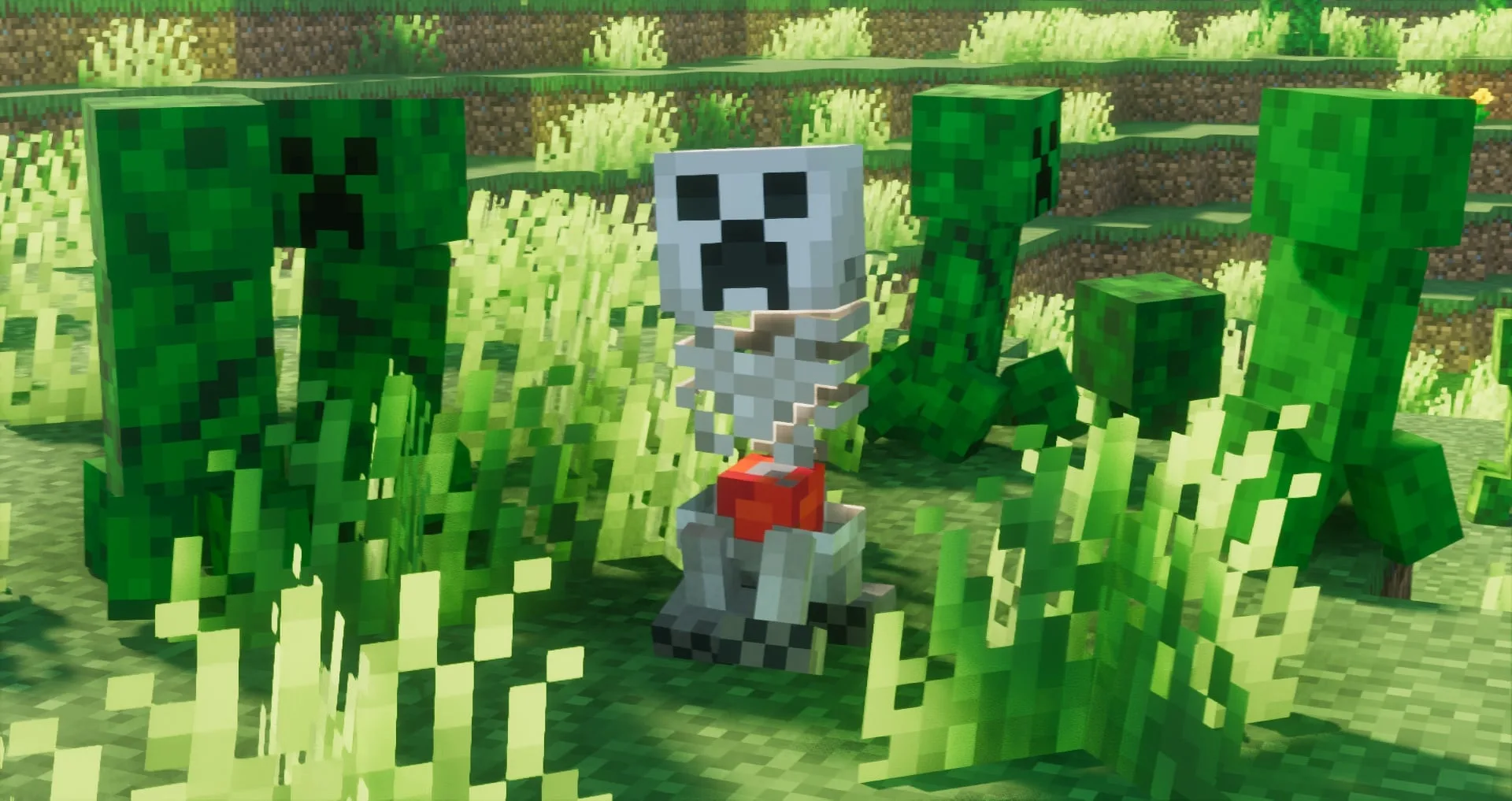 Изображение 4 ресурспака Fresh Animations: Creepers