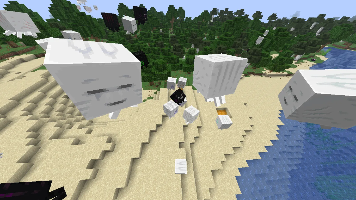 Изображение 2 ресурспака Fresh Animations - Ghasts Galore