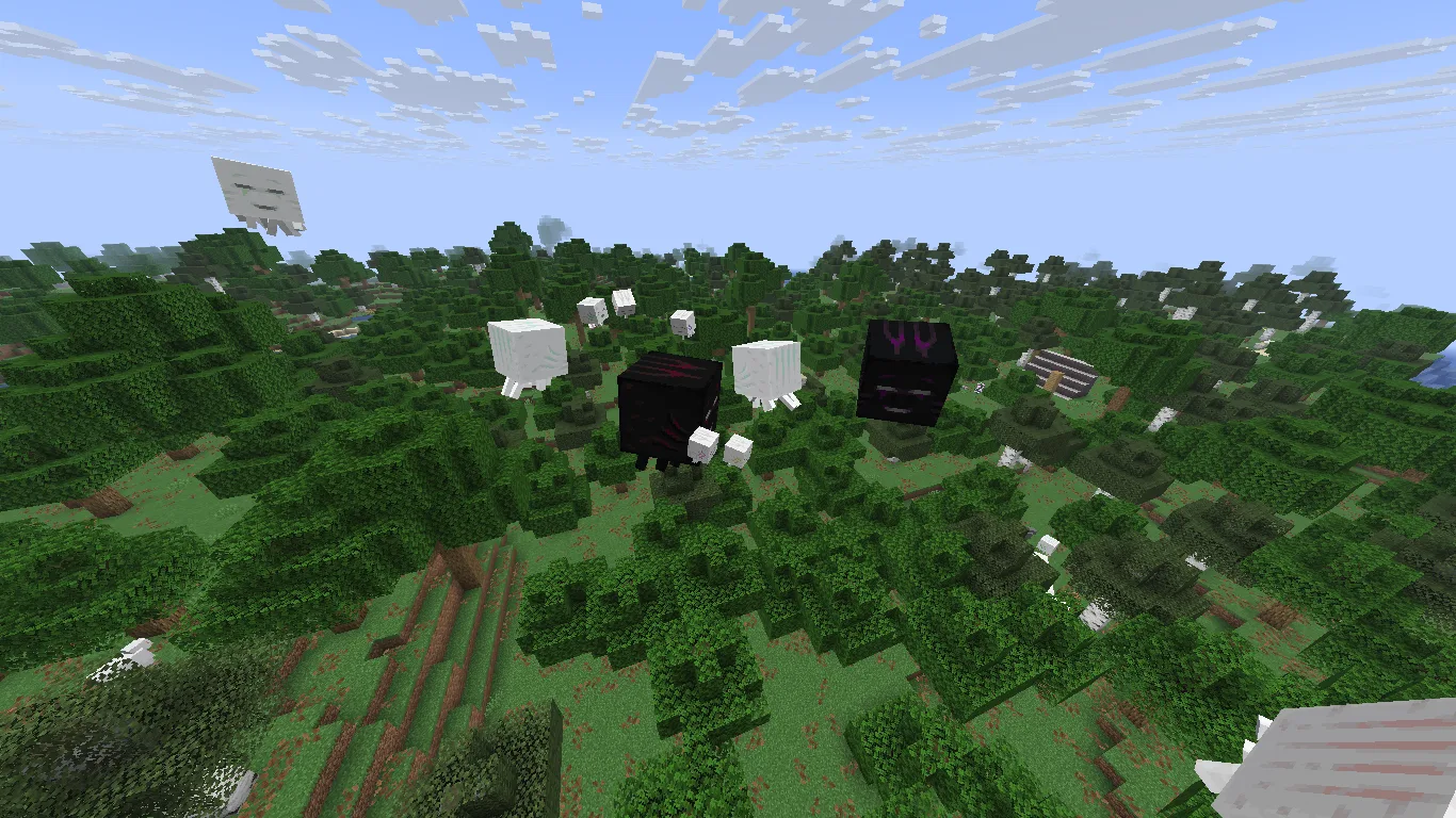 Изображение 4 ресурспака Fresh Animations - Ghasts Galore