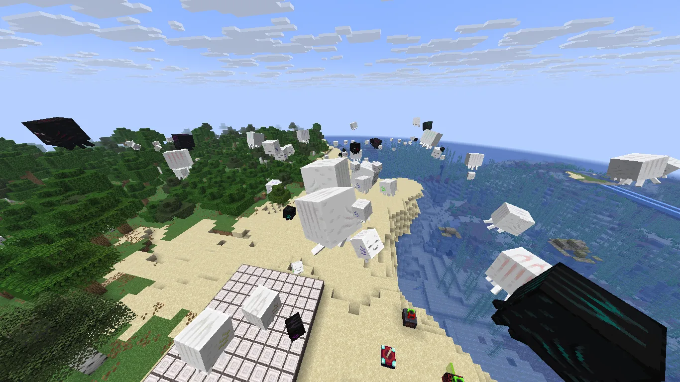 Изображение 5 ресурспака Fresh Animations - Ghasts Galore