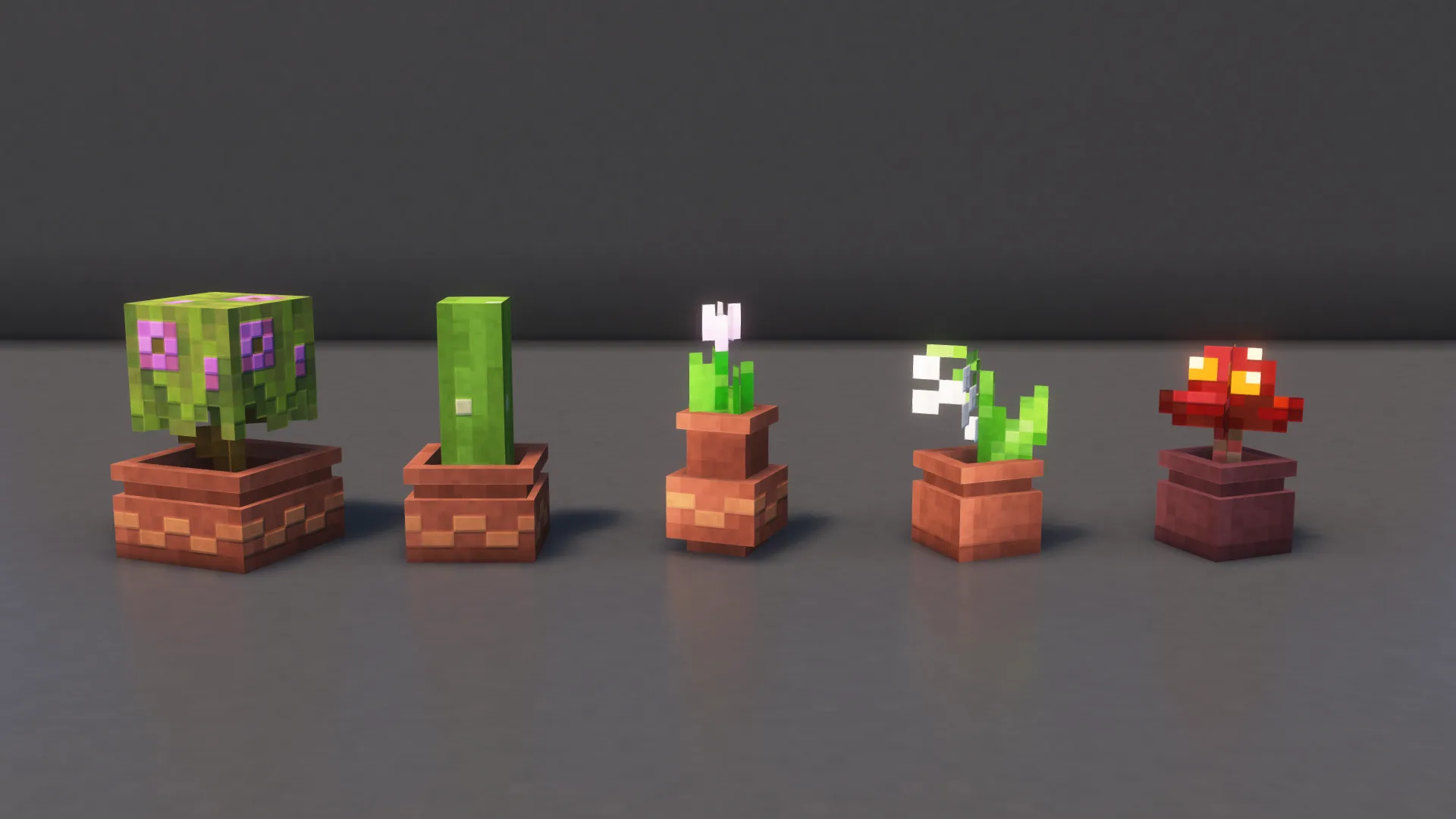 Fresh Flower Pots: Rotated