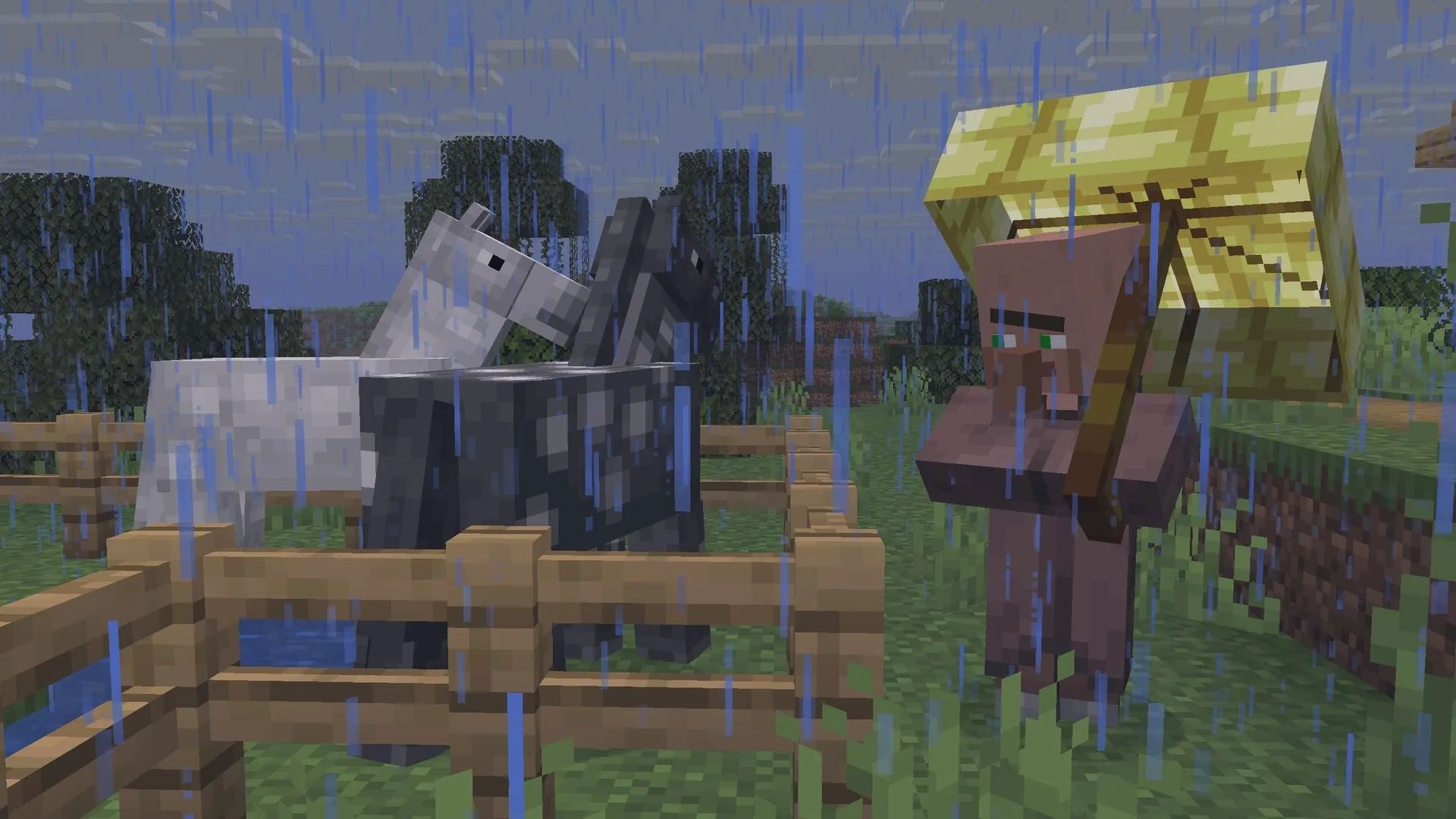 Изображение 2 ресурспака Fresh Umbrella Villagers