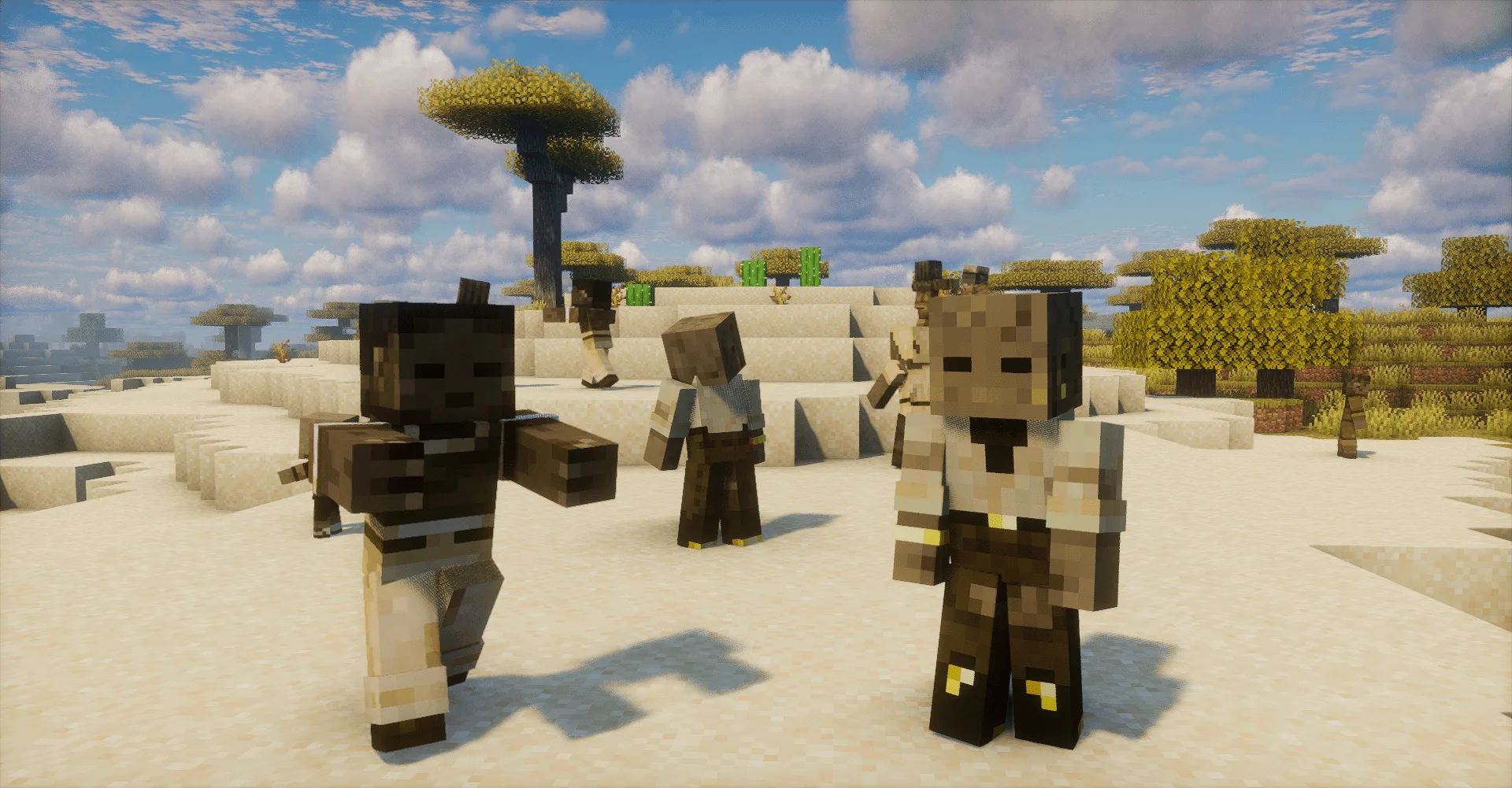 Изображение 3 ресурспака Fresh Undopia Zombie Skins