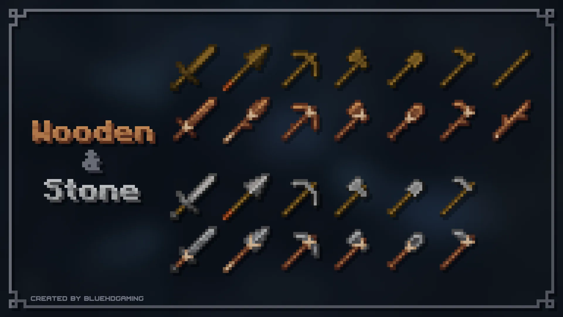 Изображение 2 ресурспака Fresh Weapons & Tools