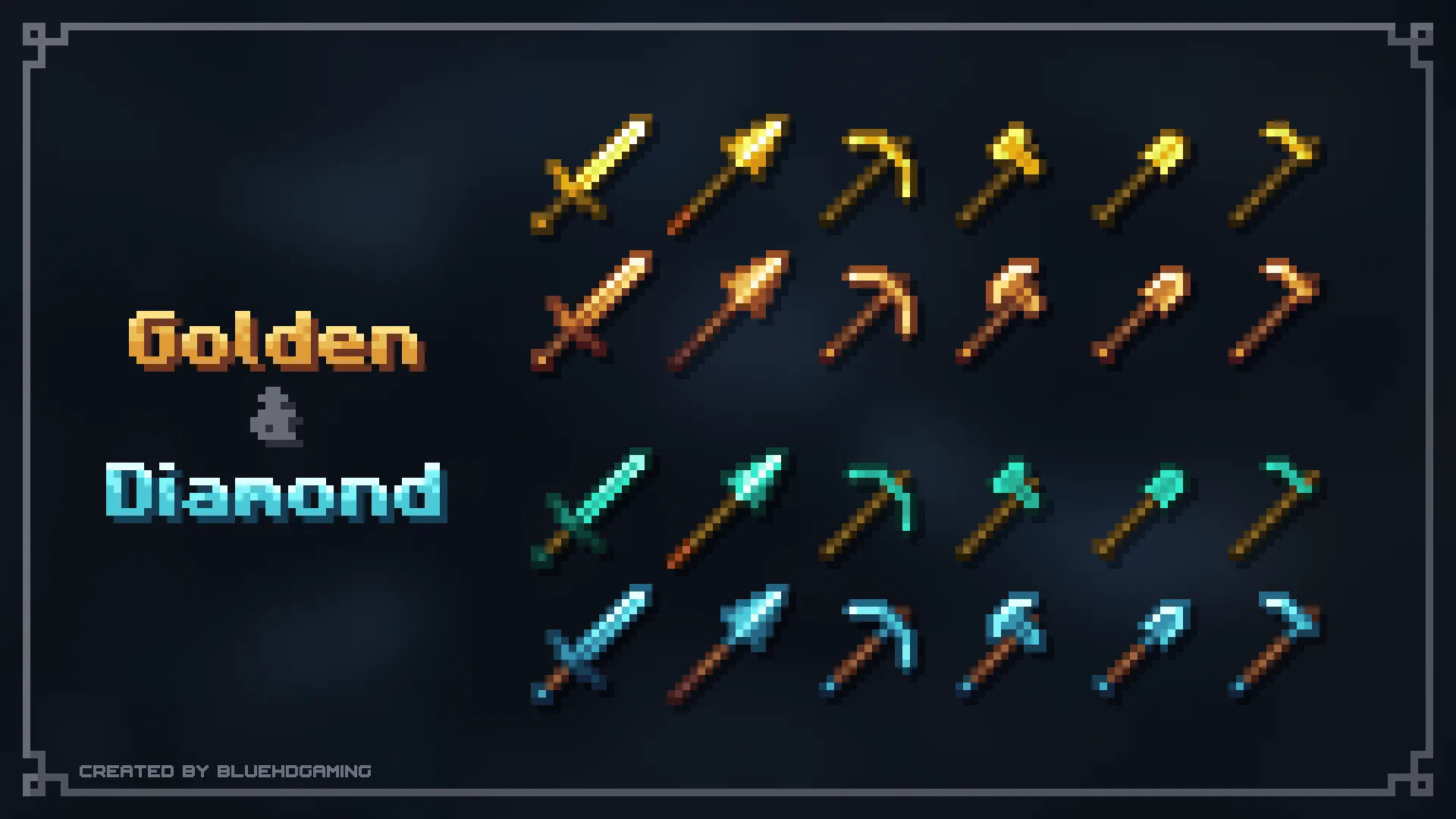 Изображение 4 ресурспака Fresh Weapons & Tools