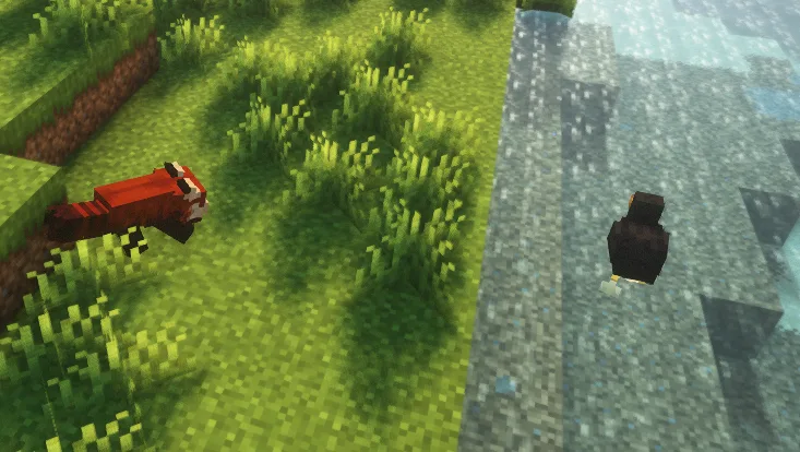 Изображение 1 ресурспака Lanostry's foxes x Fresh animations