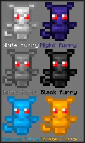 Изображение 2 ресурспака Furry Totems