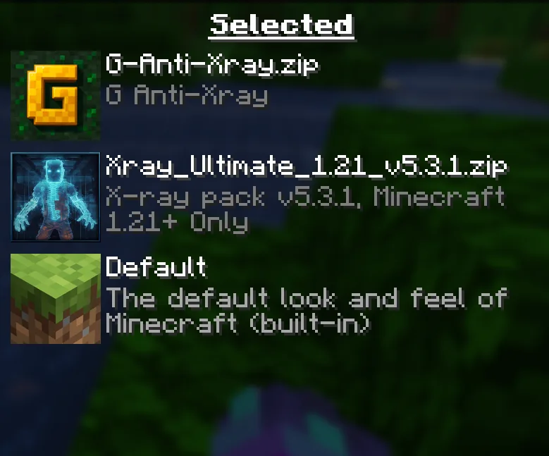 Изображение 3 ресурспака G-AntiXray