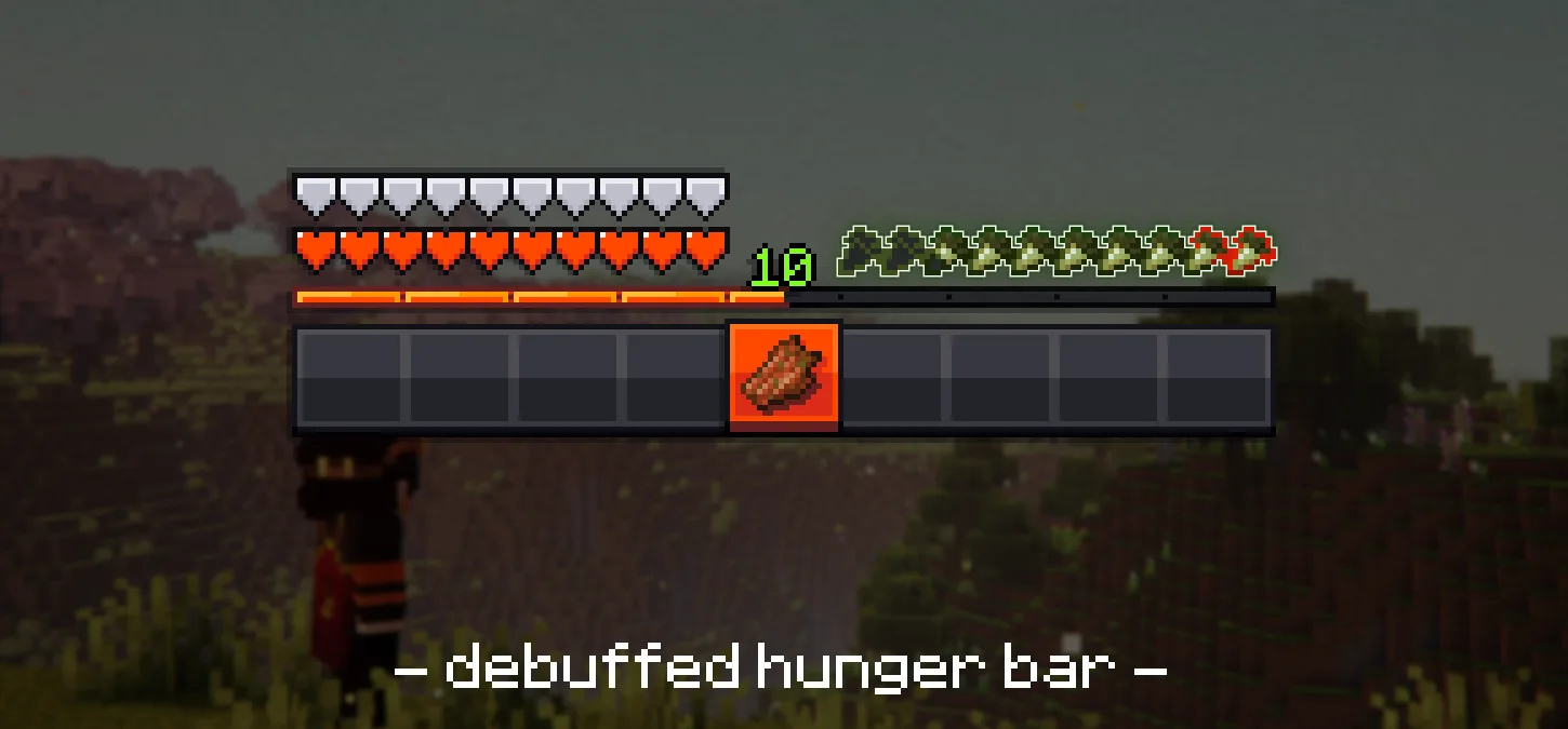 Изображение 2 ресурспака Garrot Hunger Bar