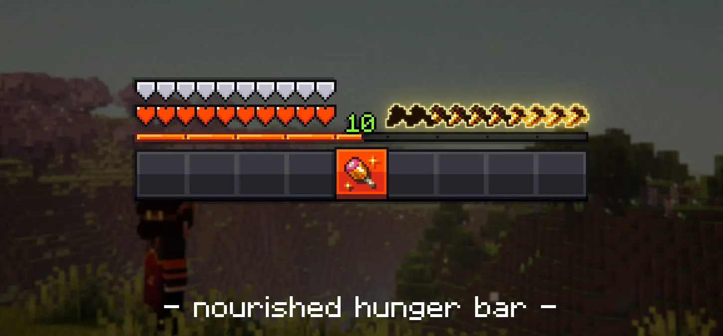 Изображение 3 ресурспака Garrot Hunger Bar