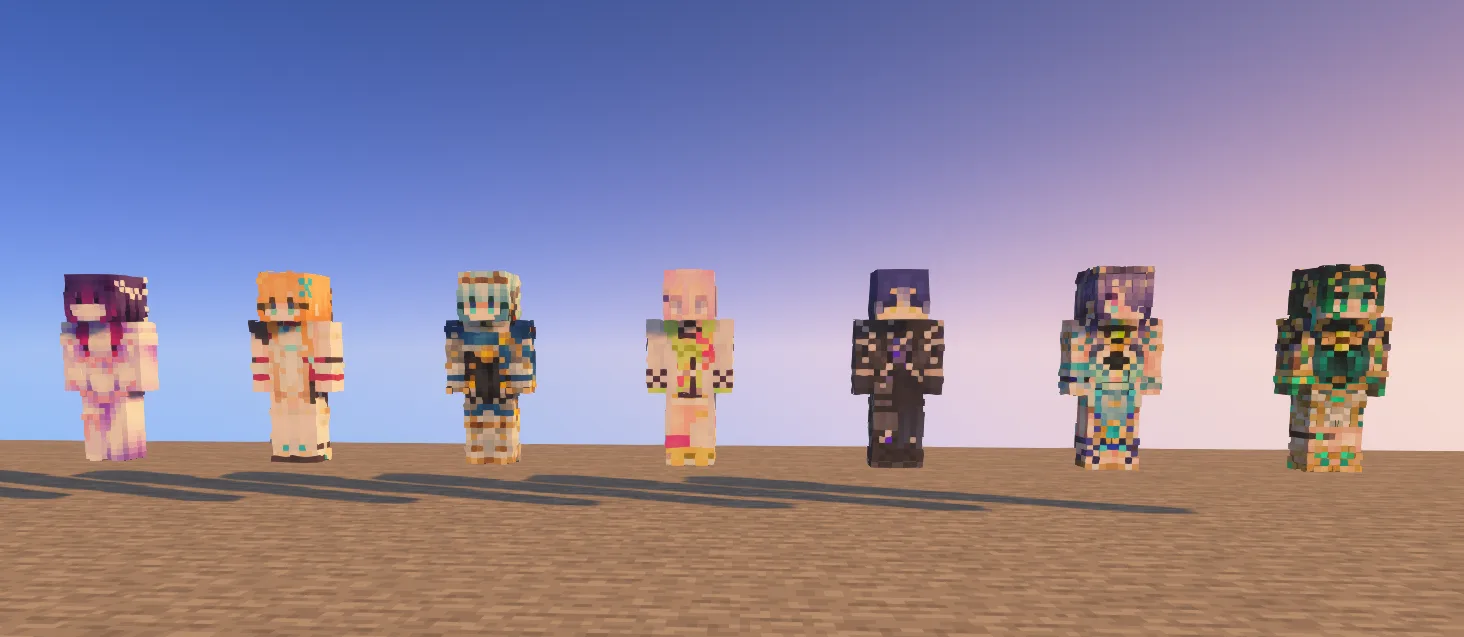 Изображение 4 ресурспака Genshin Villagers