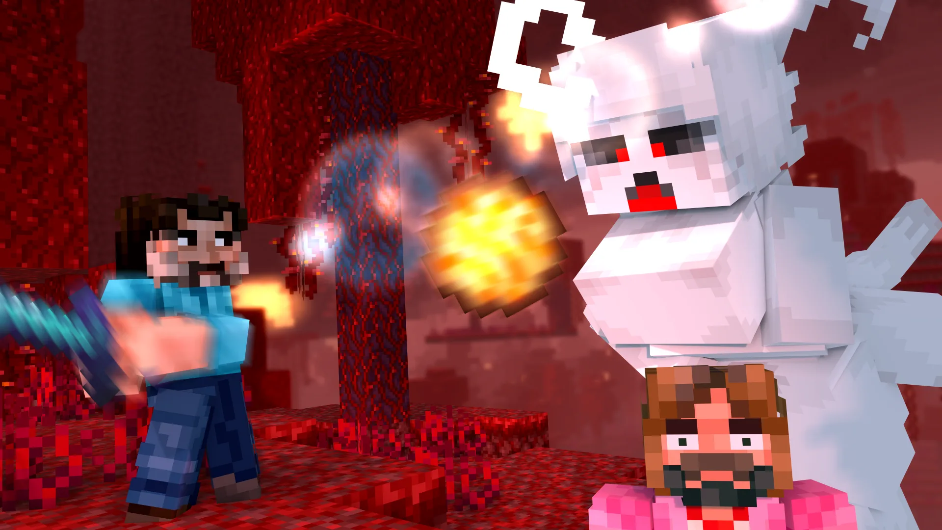 Изображение 2 ресурспака Ghast Girl