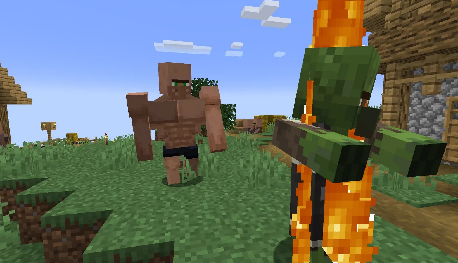 Изображение 3 ресурспака Gigachad Villager