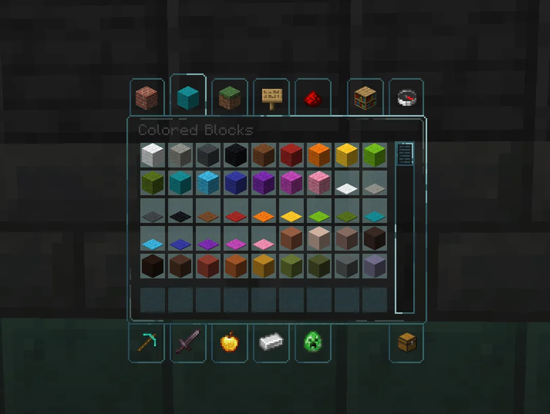 Изображение 2 ресурспака Glass style GUI