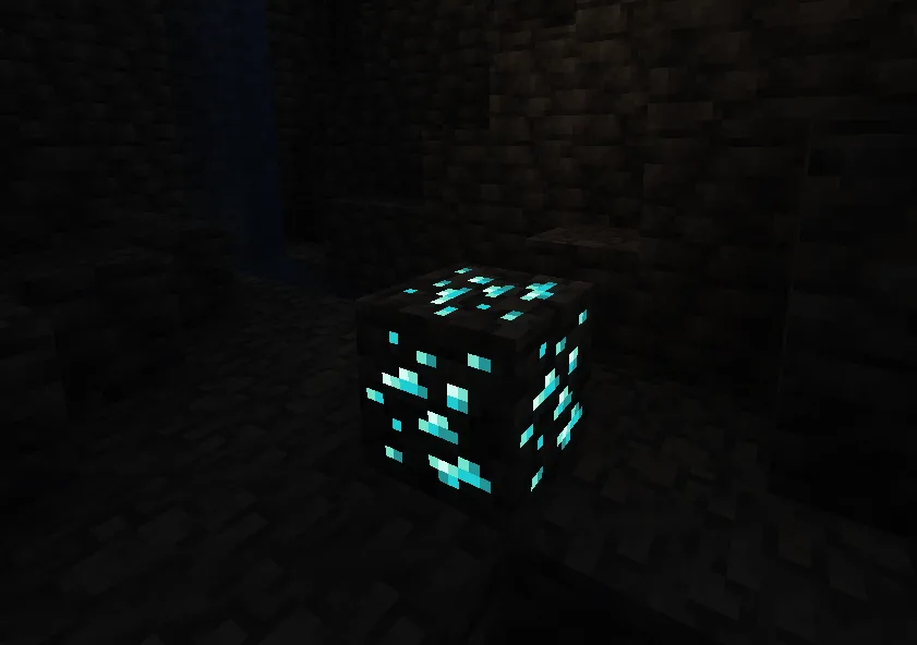 Изображение 2 ресурспака Glow Ores Vanilla (Without Optifine)