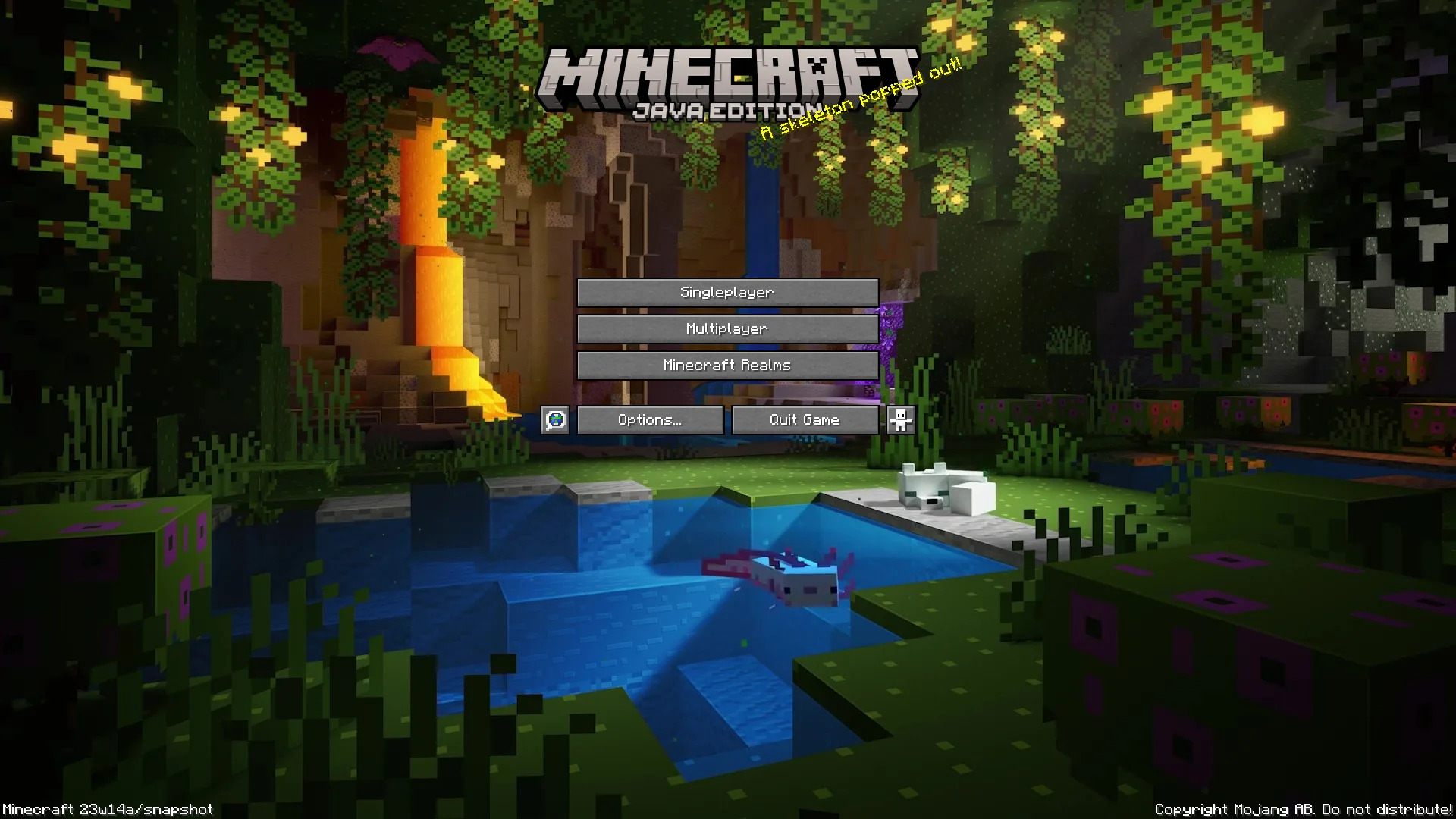 Изображение 1 ресурспака Glowing Caves Background