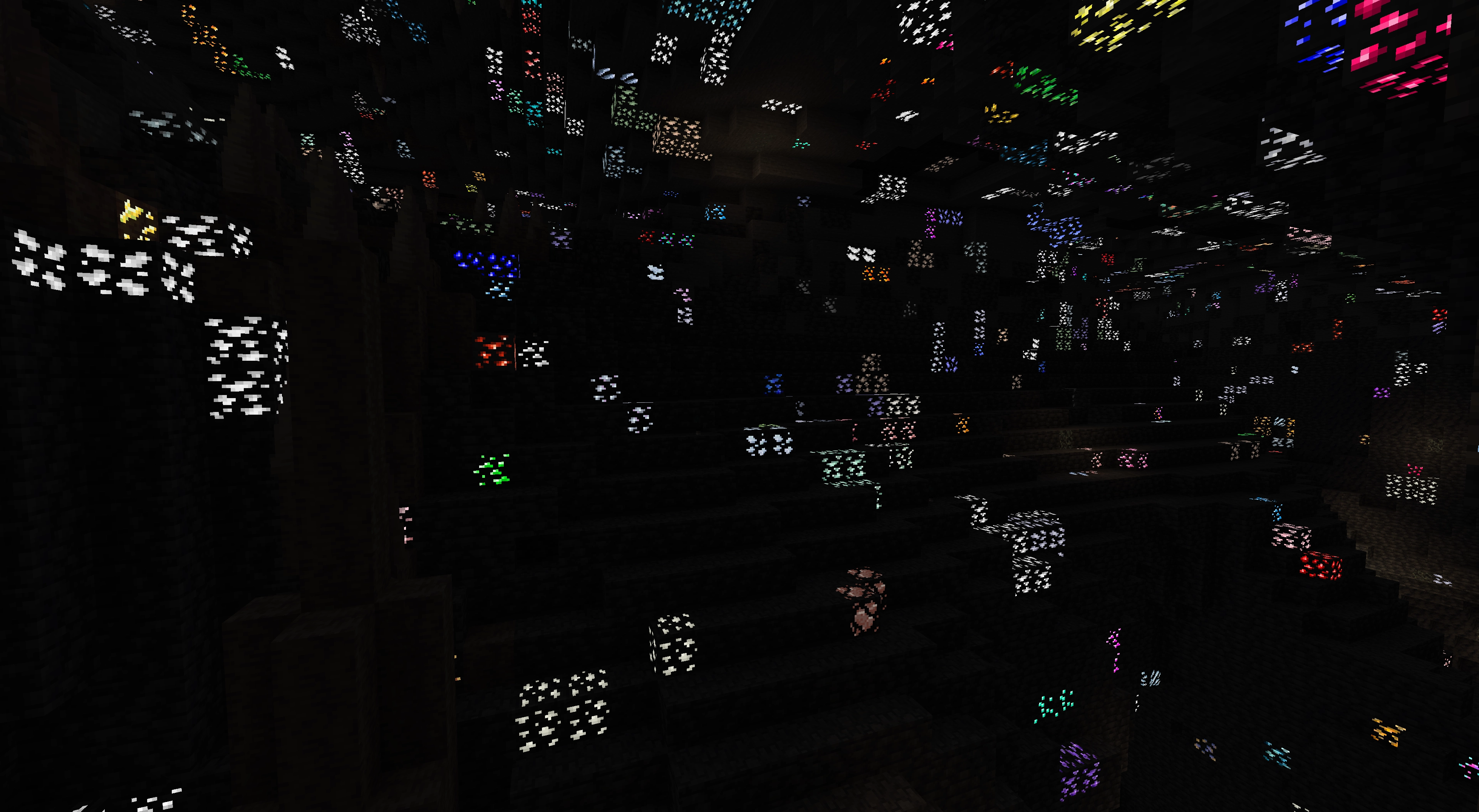 Изображение 1 ресурспака Glowing Emissive Ores