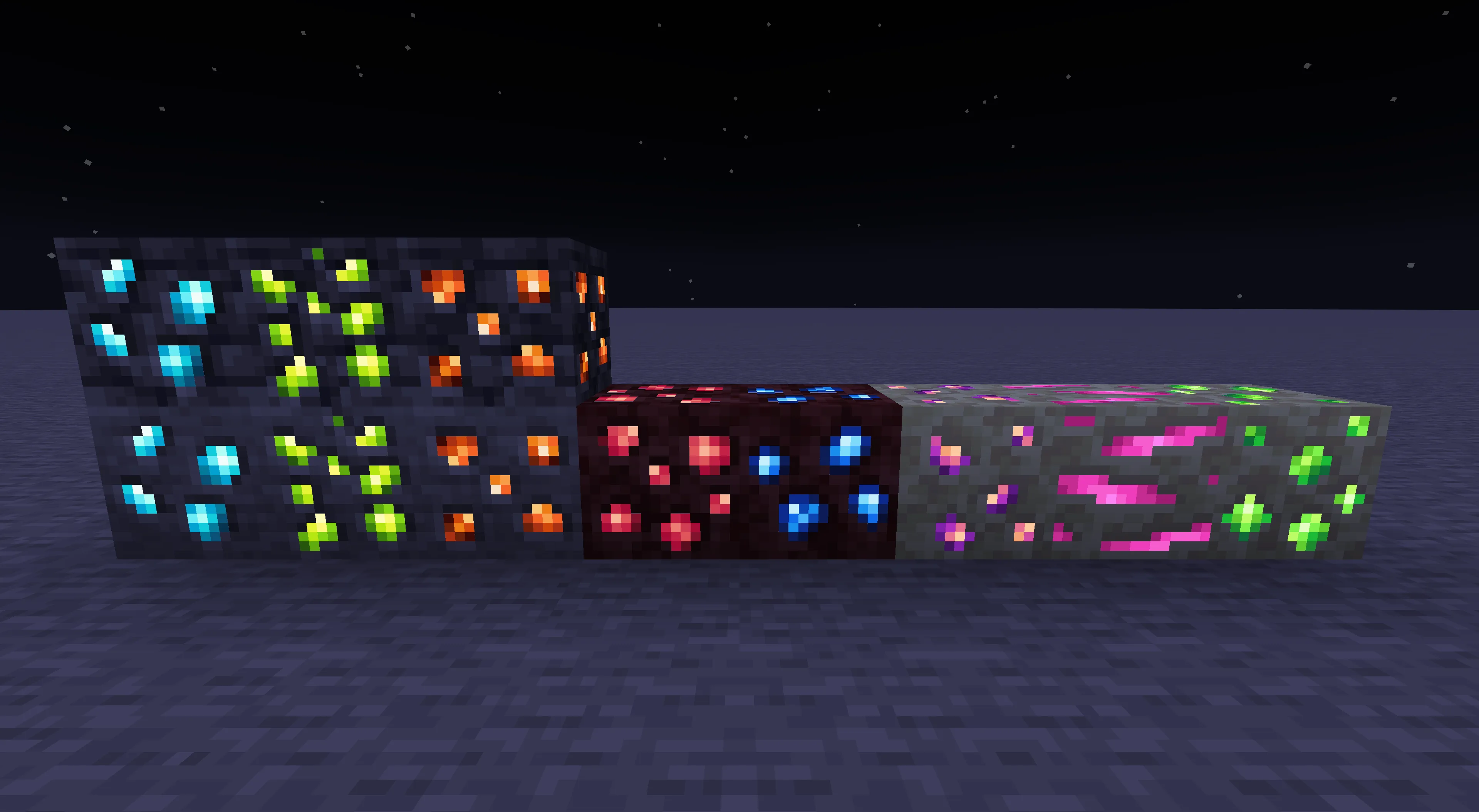 Изображение 5 ресурспака Glowing Emissive Ores