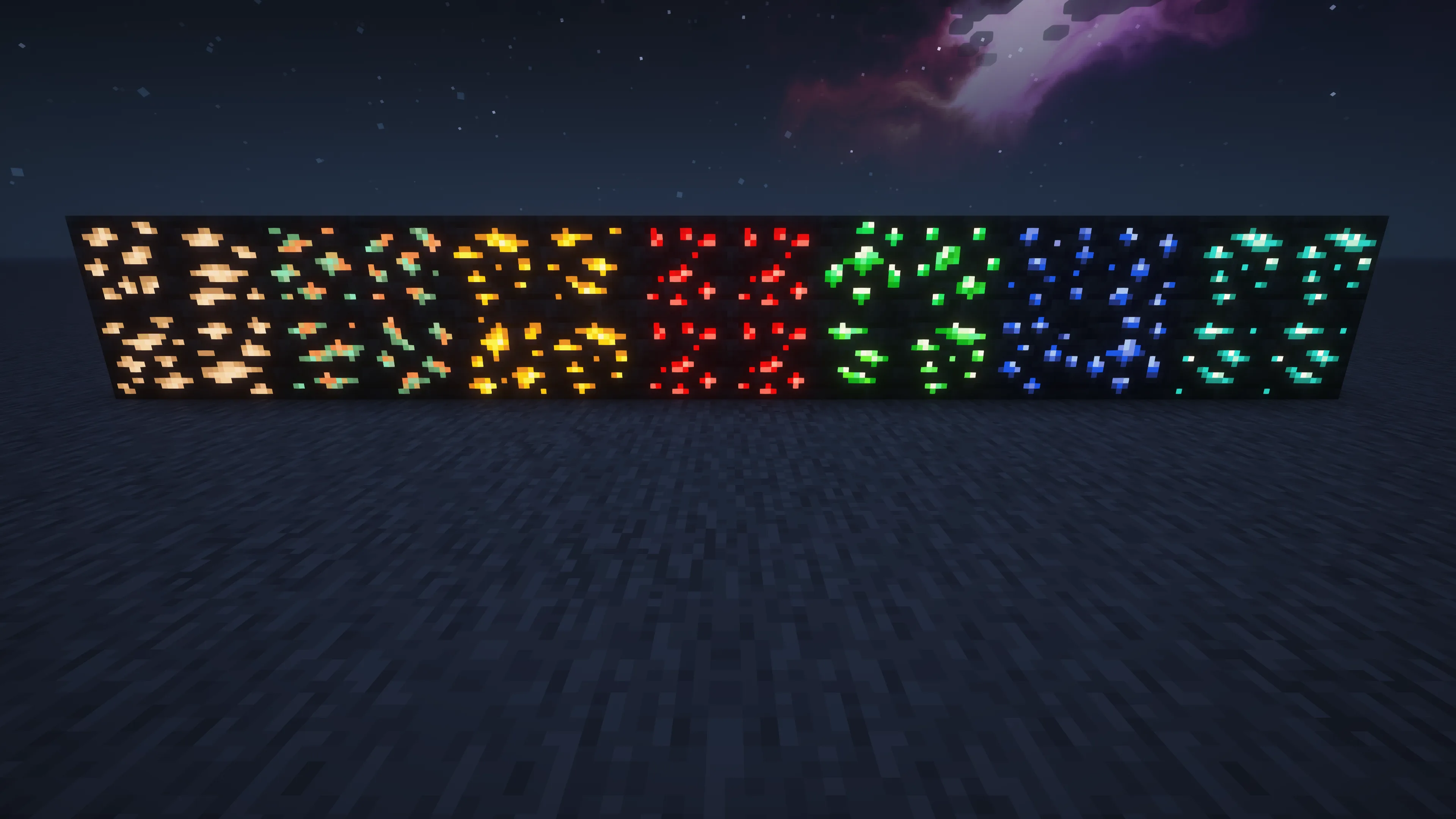 Glowing Emissive Ores - Stay True