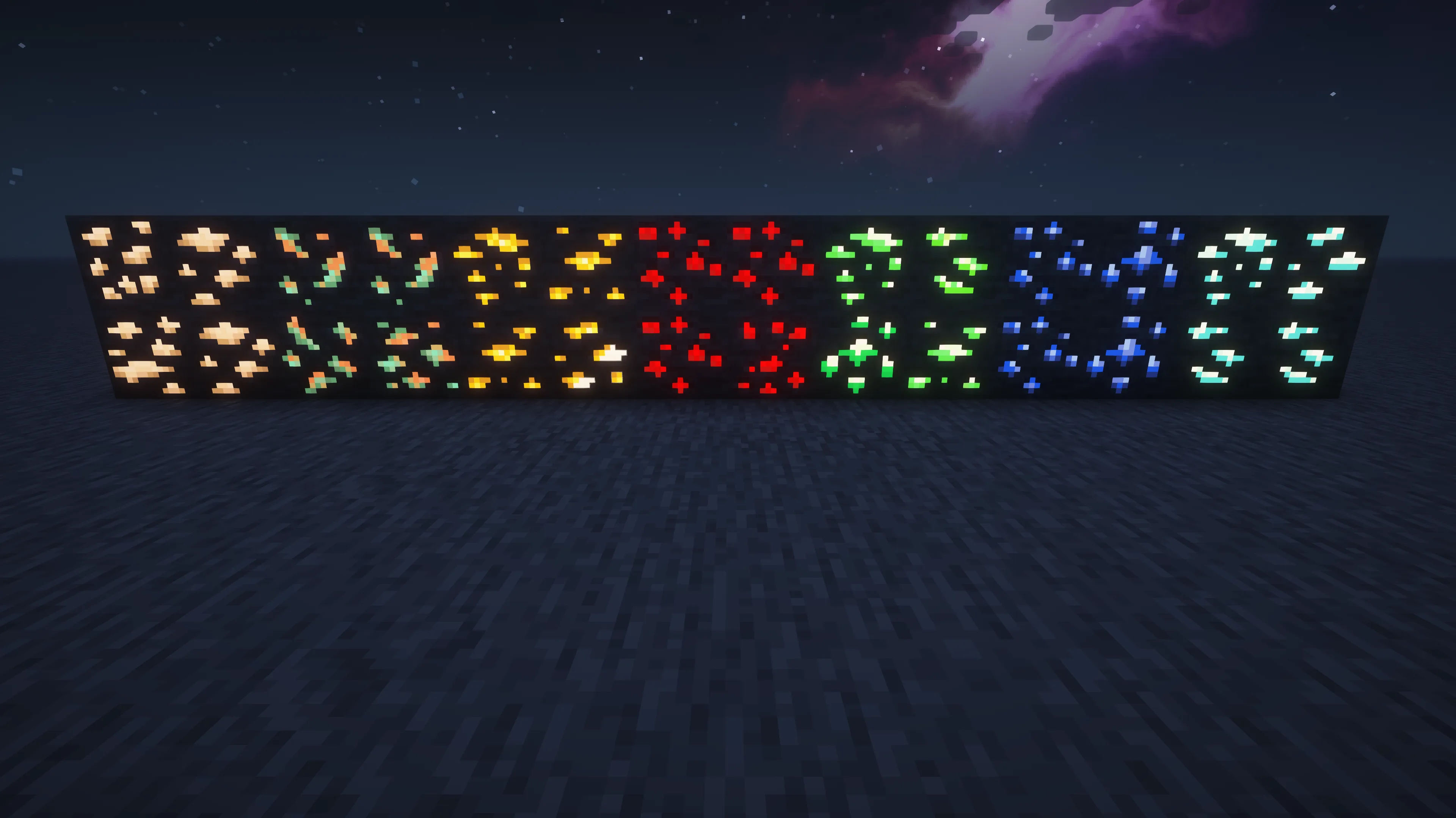 Изображение 2 ресурспака Glowing Emissive Ores - Stay True