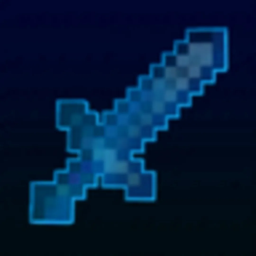 Glowing Enchanted Tools - Blue Extension