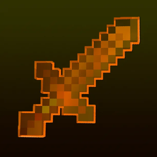 Glowing Enchanted Tools - Orange Extension