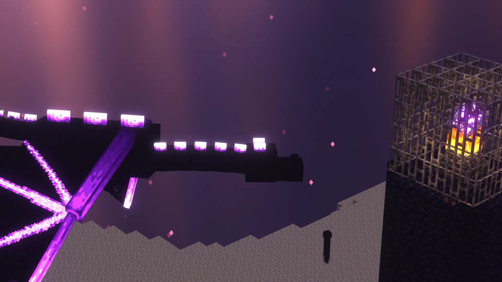 Изображение 2 ресурспака Glowing Ender Dragon