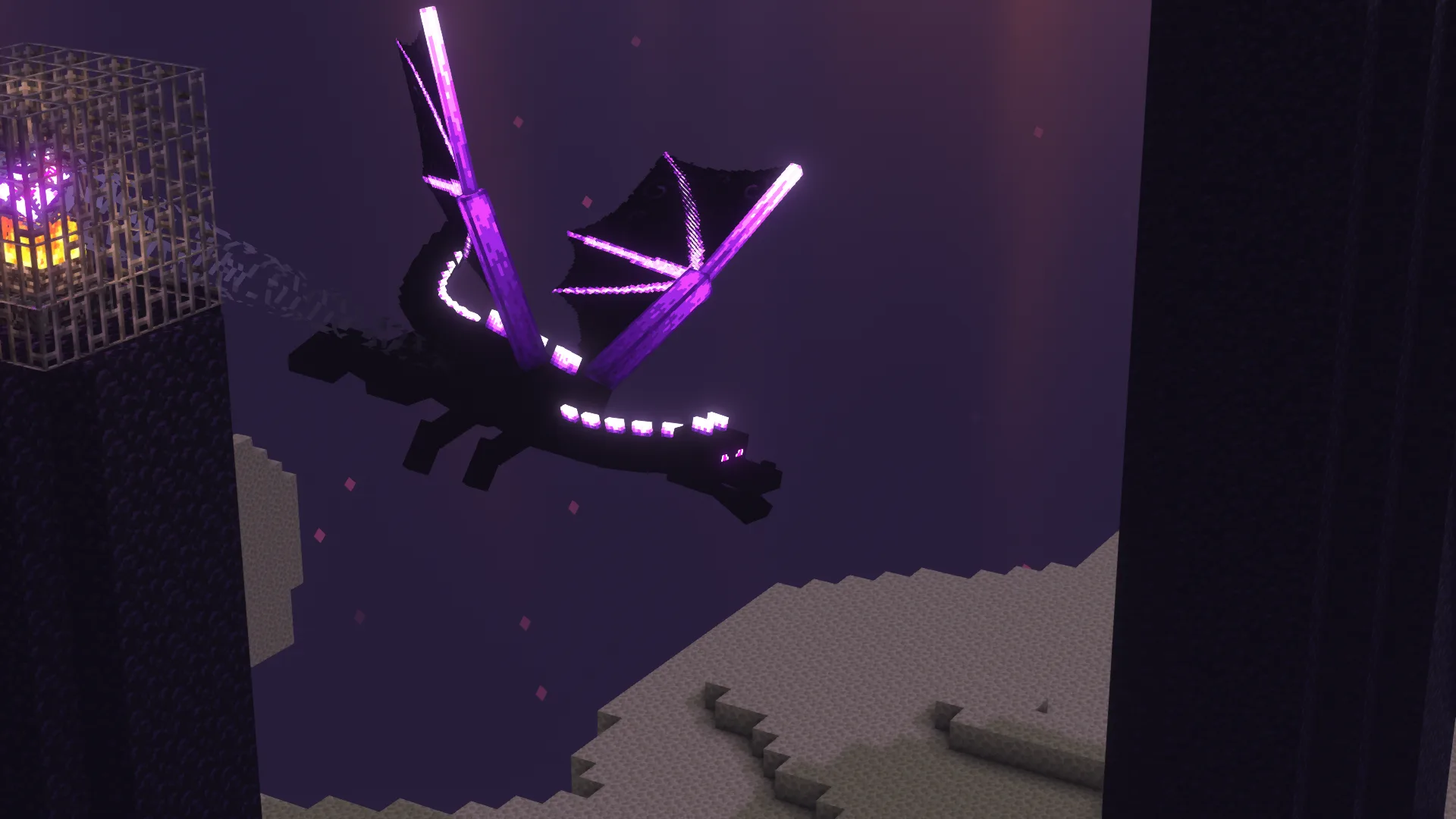 Glowing Ender Dragon