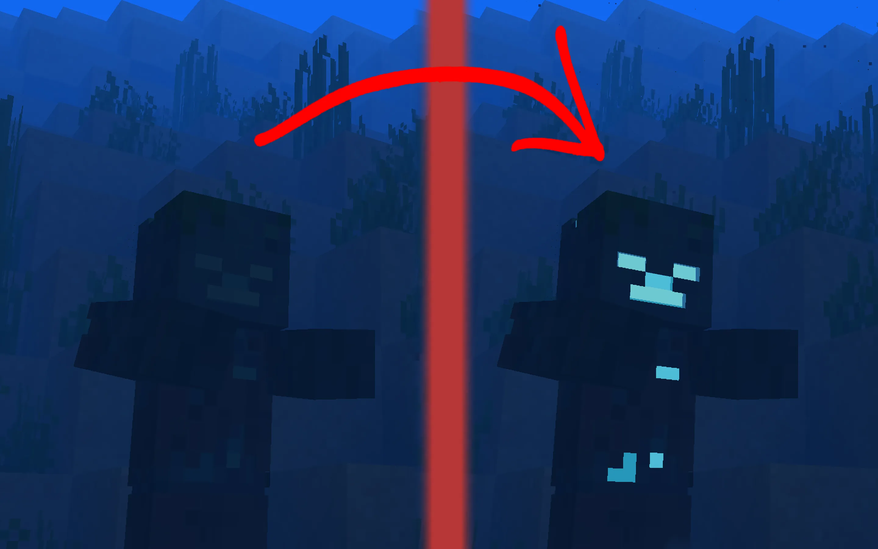 Glowing entities!