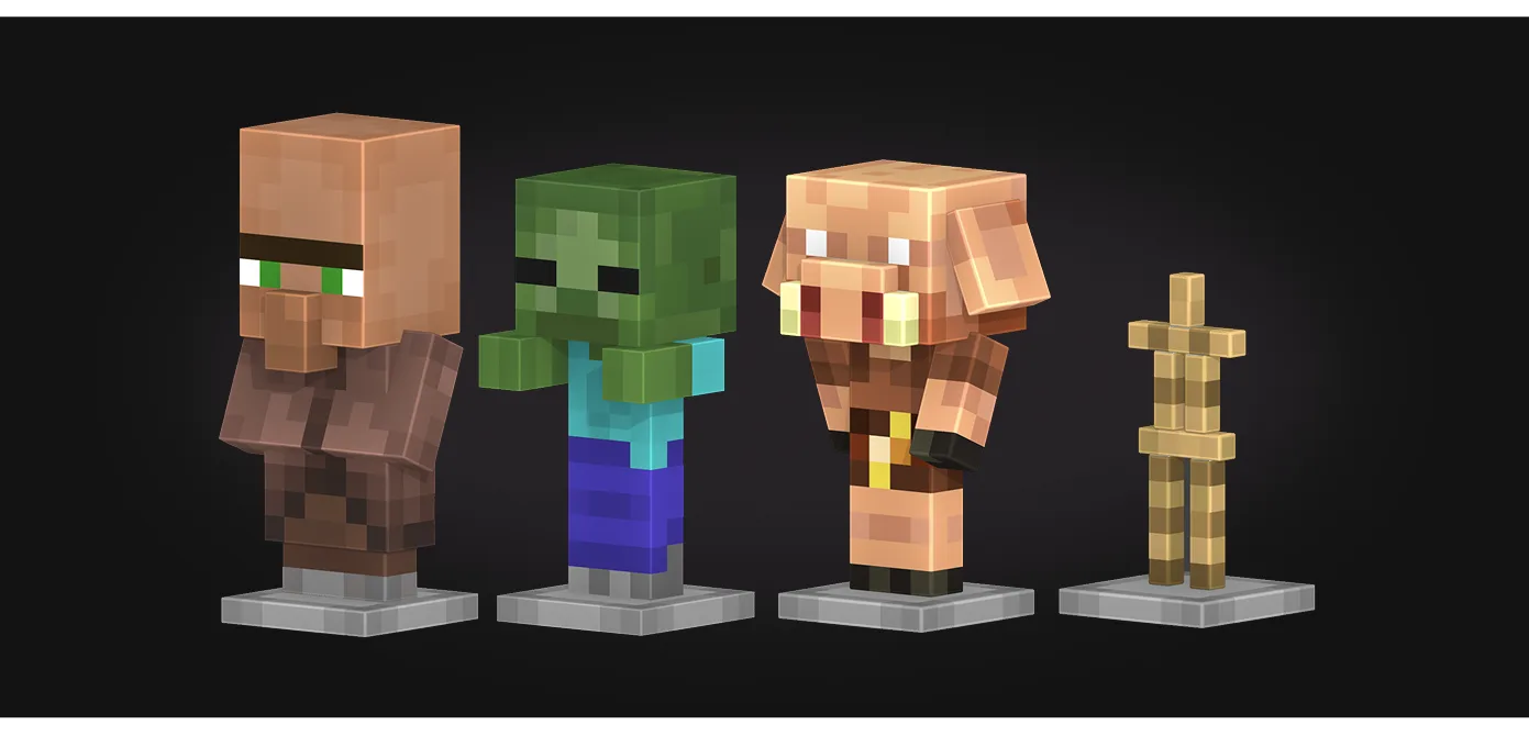 Glowing Fresh 3D Armor Stands