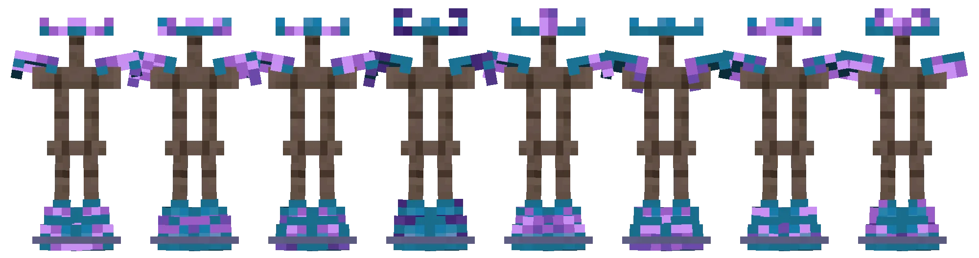 Изображение 2 ресурспака Glowing Minimal Armor