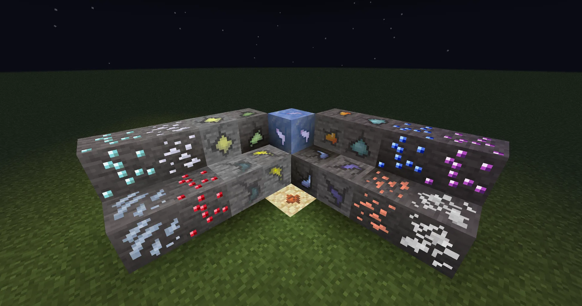 Изображение 2 ресурспака Glowing mOres