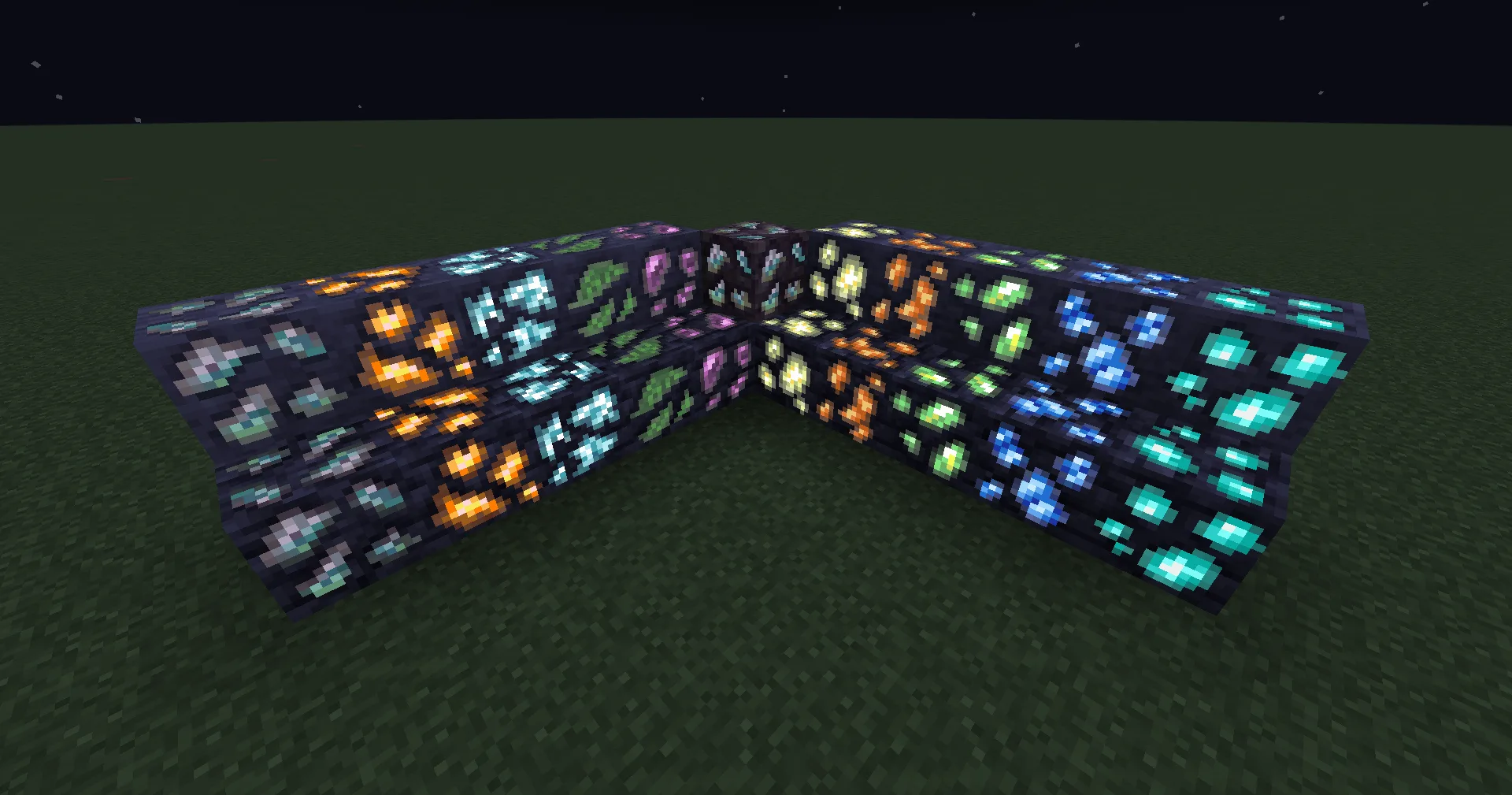 Изображение 4 ресурспака Glowing mOres