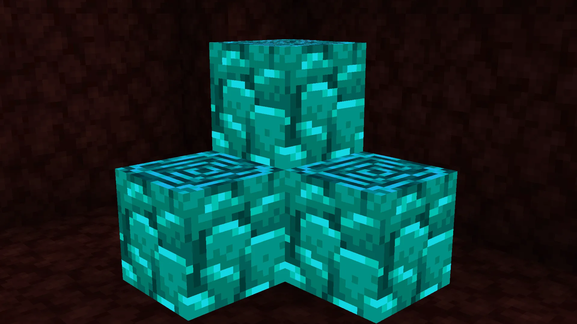 Glowing Netherite (Ancient Debries)