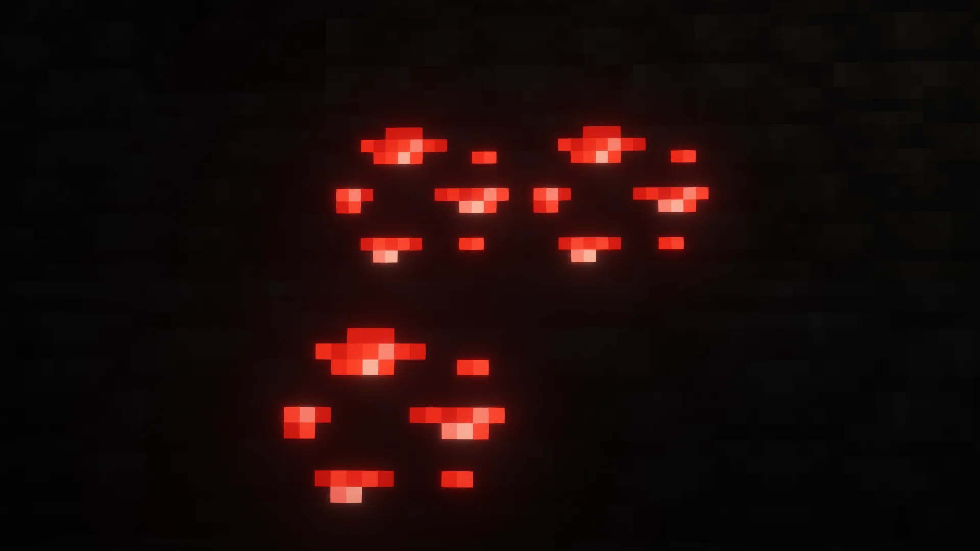 Glowing ores