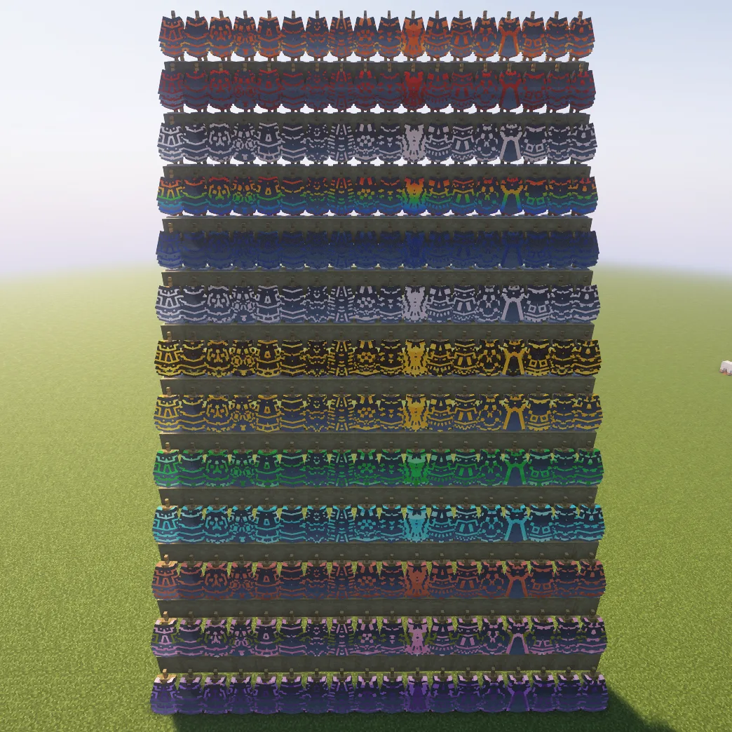 Изображение 2 ресурспака Glowing Trim Elytra